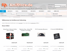 Tablet Screenshot of amistore.de